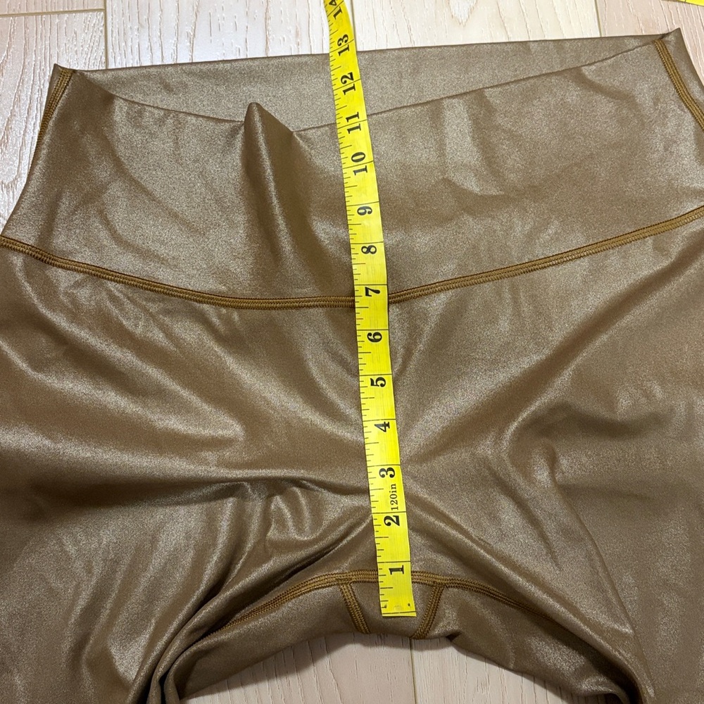 FLAW, see note - Lululemon Wunder Under High-Rise Tight *Foil, sz 14 - Picture 11 of 14